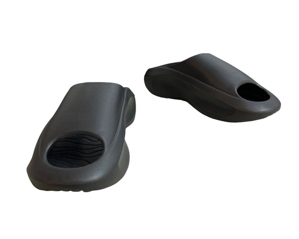 Unbranded Women's Black Rubber Slippers Sz 42-43