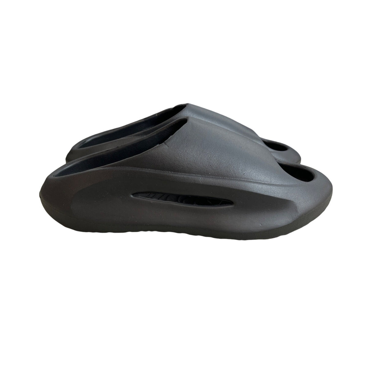 Unbranded Women's Black Rubber Slippers Sz 42-43