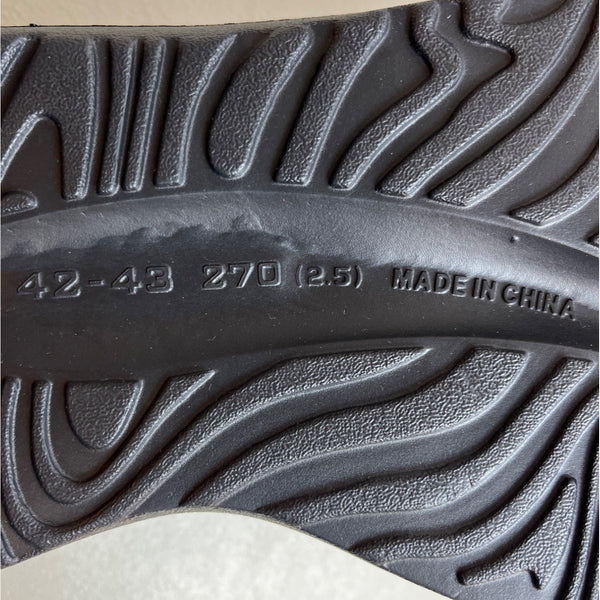 Unbranded Women's Black Rubber Slippers Sz 42-43