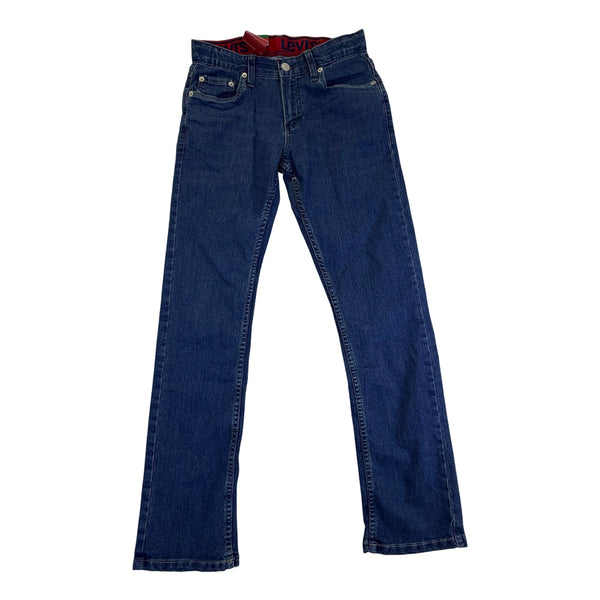 Levi’s Youth Blue Slim Flex Stretch Jeans Adjustable Waistband Size 14 - New