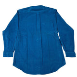 John Ashford Sport Blue Corduroy Button-Down Long Sleeve Shirt Size M - New