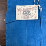 John Ashford Sport Blue Corduroy Button-Down Long Sleeve Shirt Size M - New