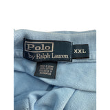 Polo Ralph Lauren Mens Blue Cotton Polo Shirt XXL Short Sleeve Classic Casual Fit