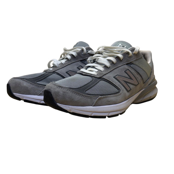 New Balance Mens Grey Suede Mesh Running Shoes 990GL5 Size 12.5 Wide 6E Durable Fit