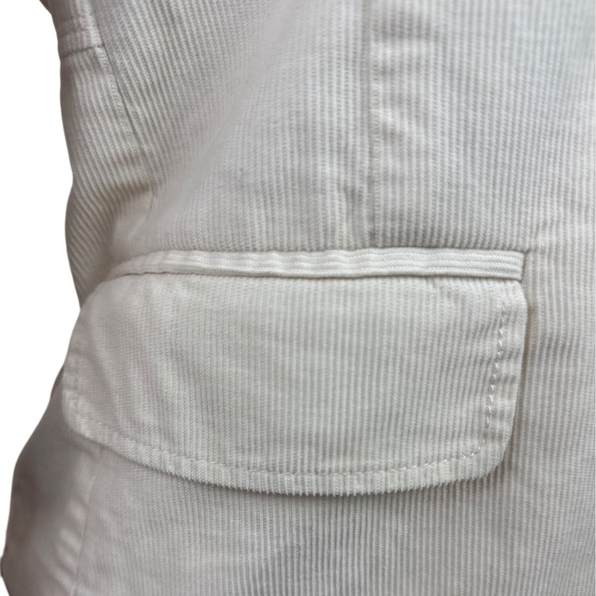 J.Crew Women's Ivory Corduroy Jacket Size 8