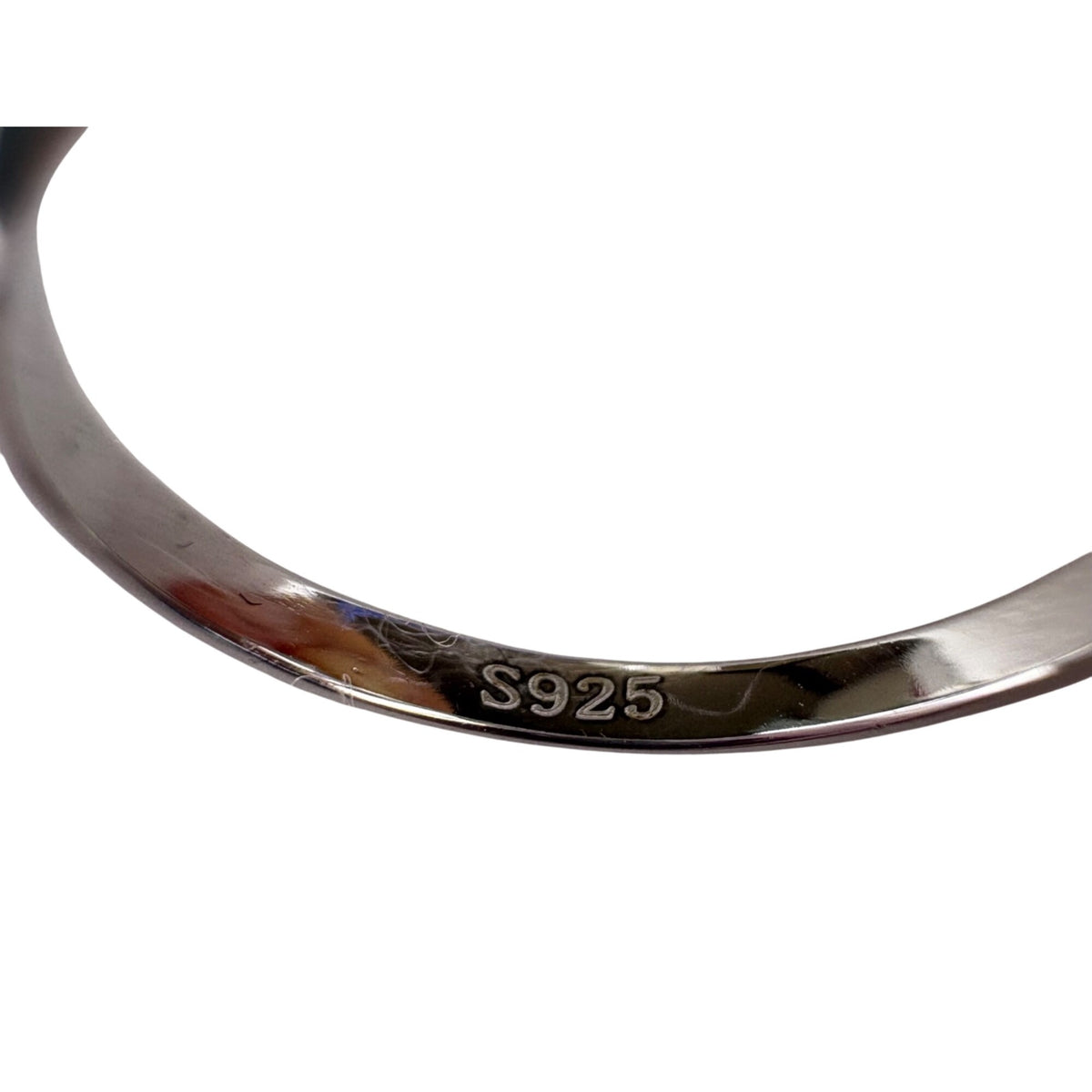 GRA Womens Silver Tone Moissanite Engagement Ring With S925 Sterling Certification Box