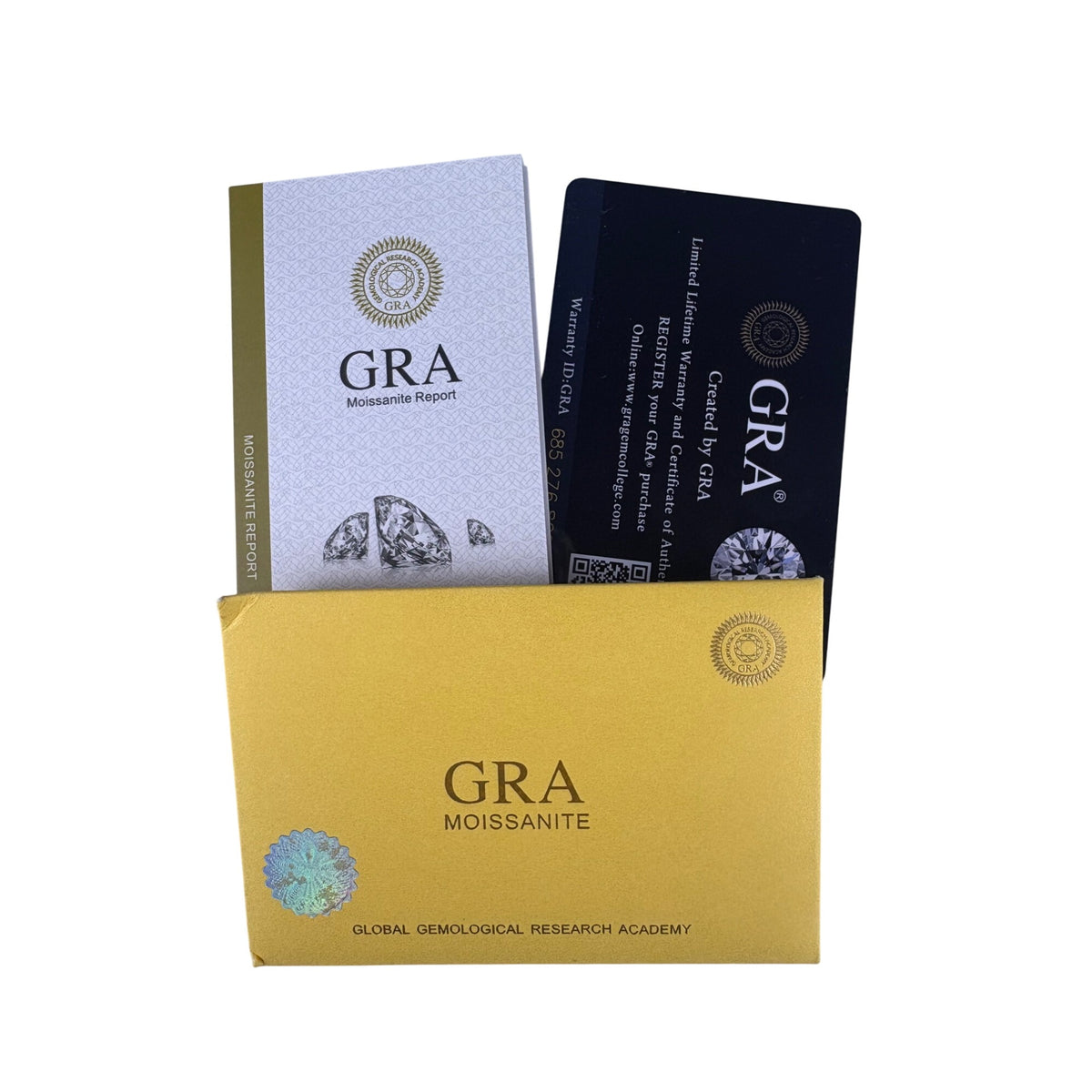 GRA Womens Silver Tone Moissanite Engagement Ring With S925 Sterling Certification Box