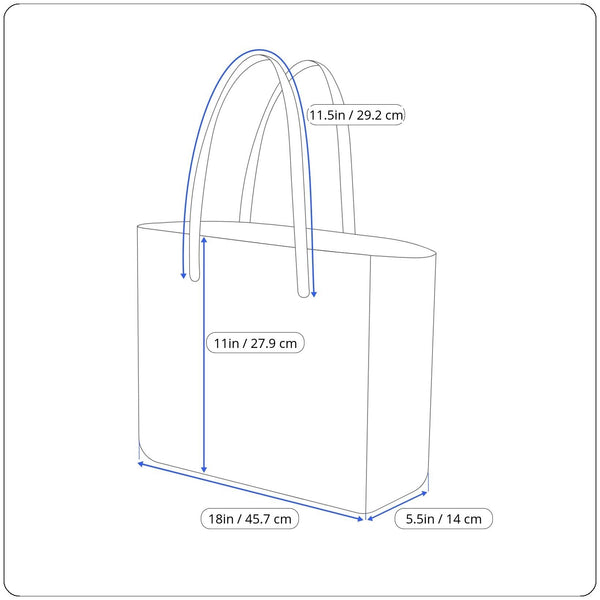 Lauren Ralph Lauren Women’s Gray Monogram Faux Leather Shoulder Straps Tote Bag