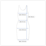 Terra & Sky Women's Black Sleeveless & Flowy A-Line Mini Dress Sz 1X - New