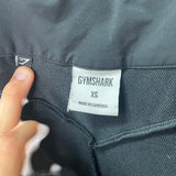 Gymshark Womens Black Lightweight Joggers Stretch Adjustable Cuffs XS Activewear