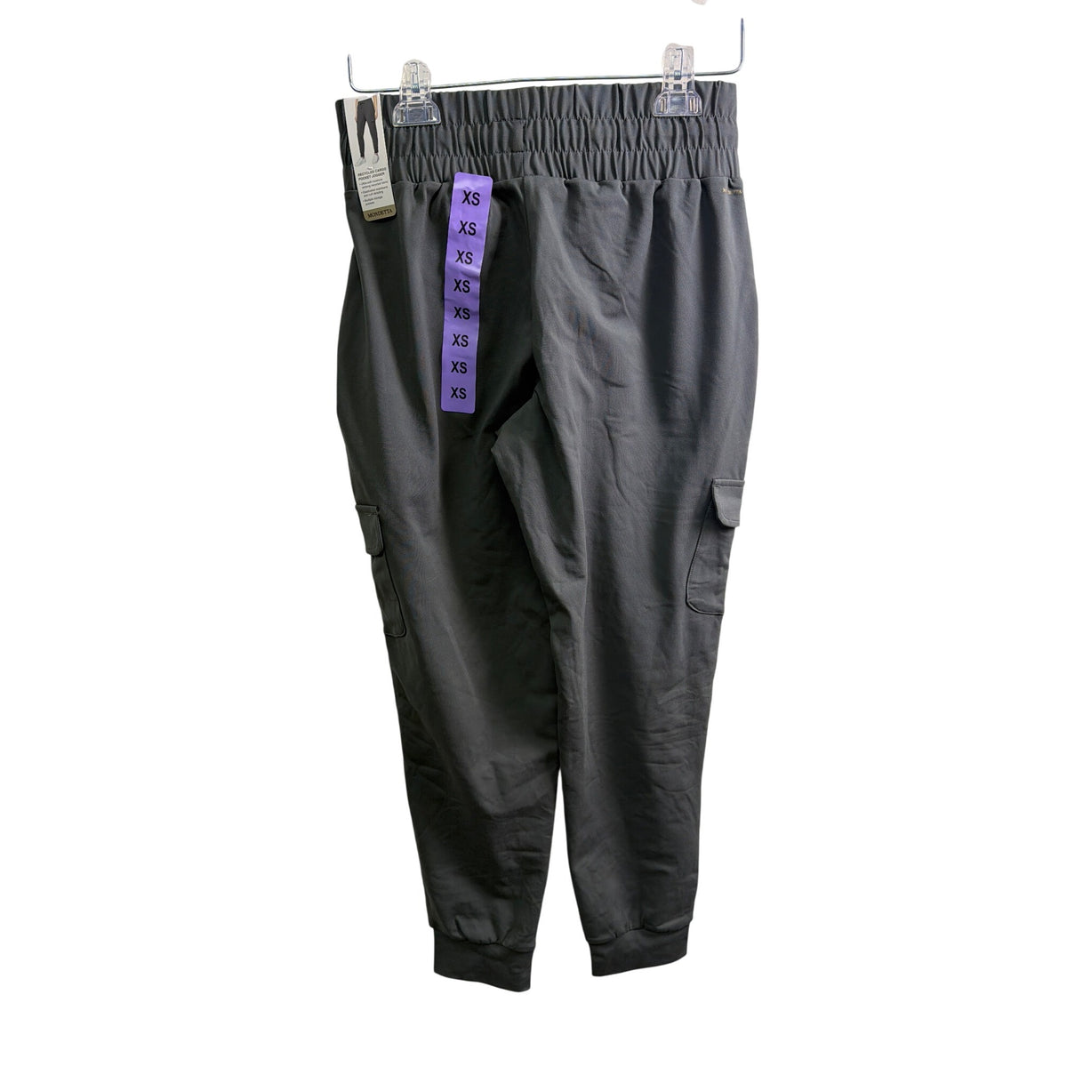 Mondetta Womens Black Polyester Blend Joggers XS Elastic Waist Comfort Fit Mondetta Womens Black Polyester Blend Joggers XS Elastic Waist Comfort Fit