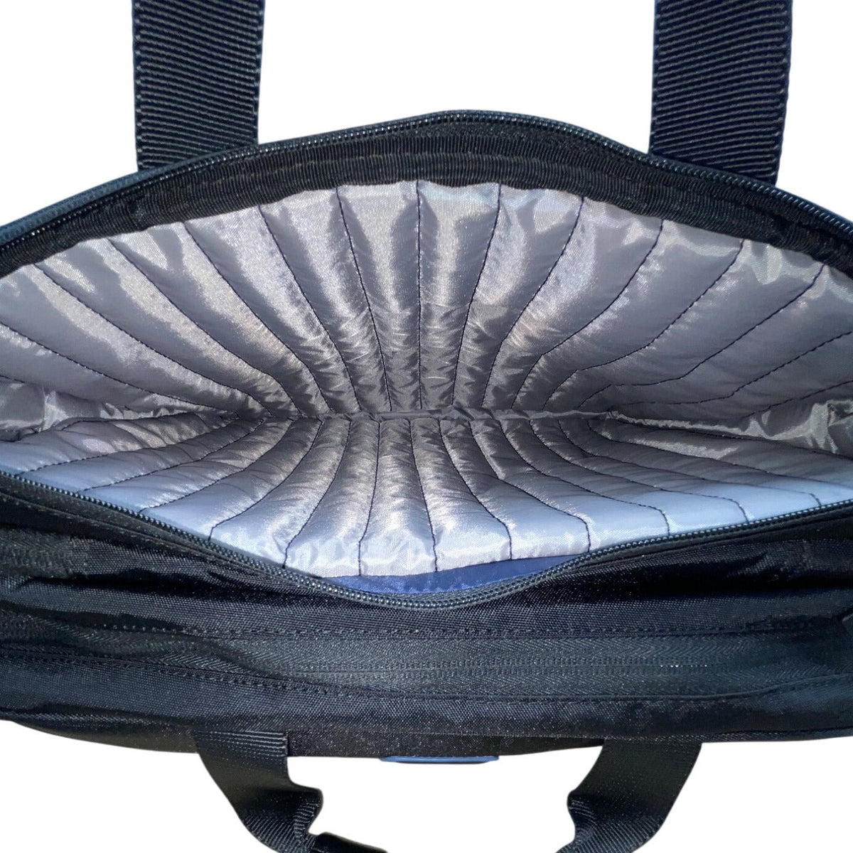 Brenthaven Black Nylon Elliot Business Essentials Laptop Briefcase Bag Sz L