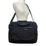 Brenthaven Black Nylon Elliot Business Essentials Laptop Briefcase Bag Sz L