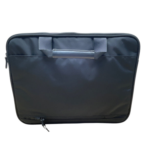 Brenthaven Black Nylon Elliot Business Essentials Laptop Briefcase Bag Sz L