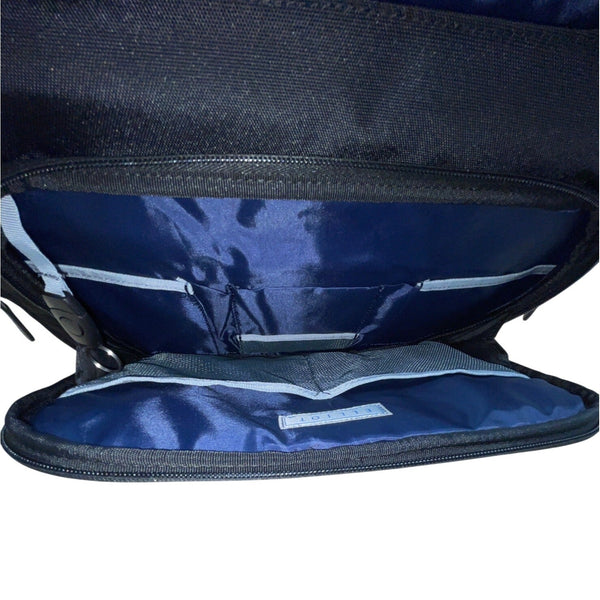Brenthaven Black Nylon Elliot Business Essentials Laptop Briefcase Bag Sz L