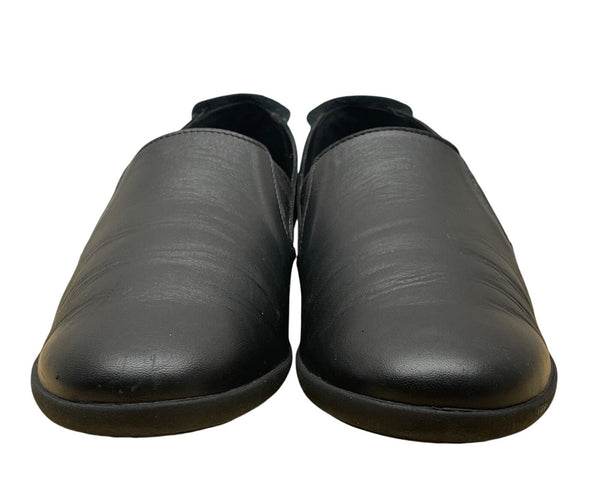 Mephisto Korie Womens Black Leather Soft-Air Technology Slip-On Shoes Size 9