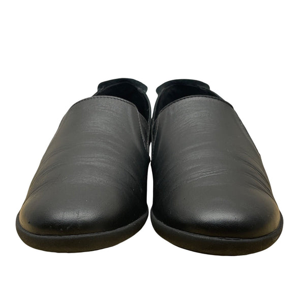 Mephisto Korie Womens Black Leather Soft-Air Technology Slip-On Shoes Size 9