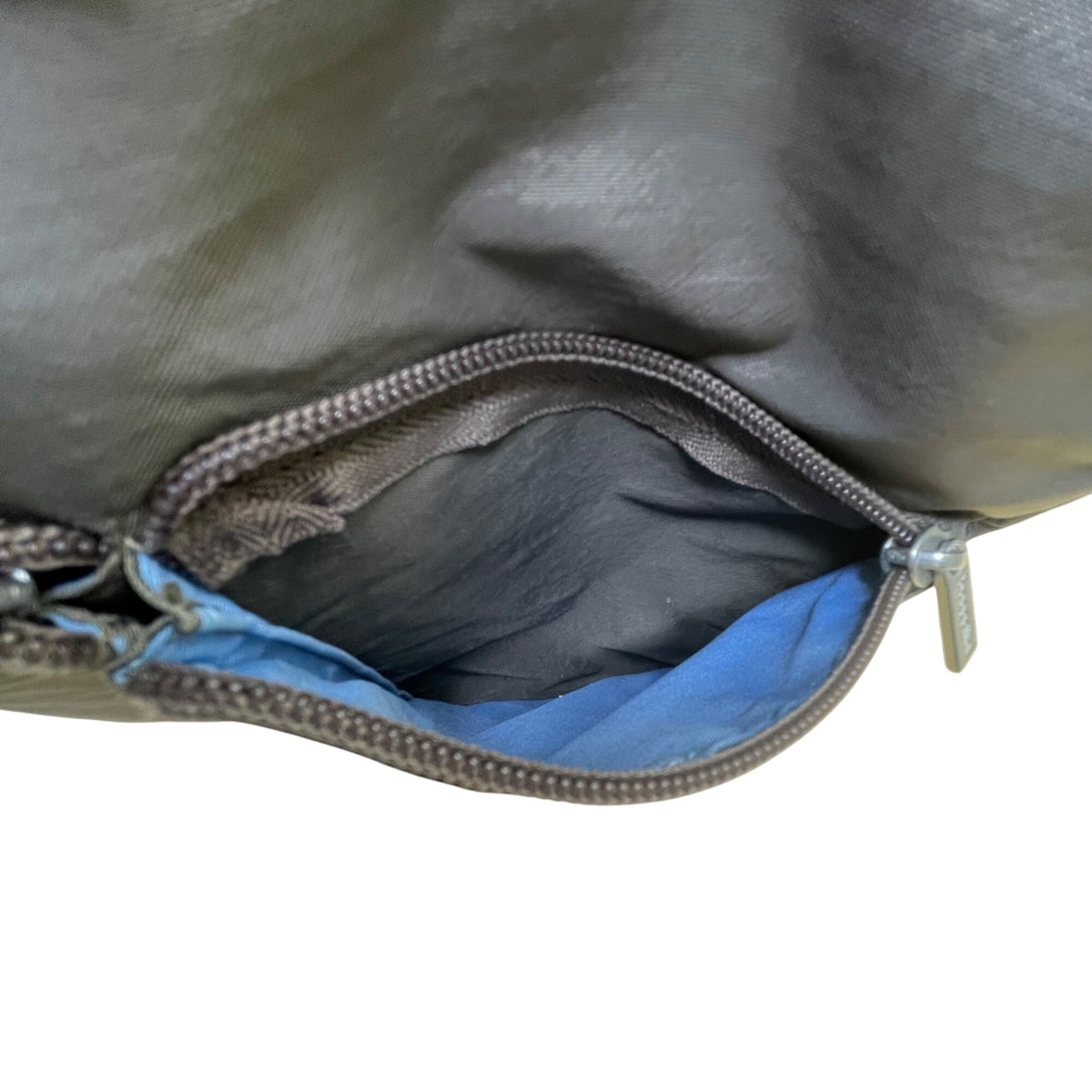 Baggallini Women’s Brown Nylon Adjustable Strap Travel Organizer Crossbody Bag