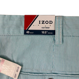 Izod Mens Classic Fit Striped Stretch Shorts 10.5
