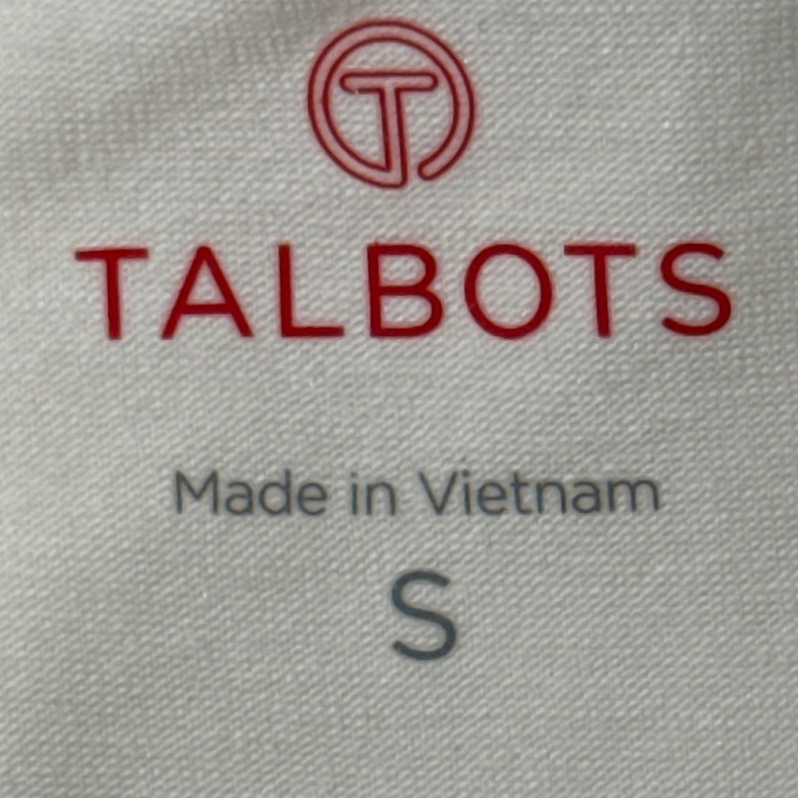 Talbots Women's Long Sleeve White Crewneck Top Cotton Blend Size S - New