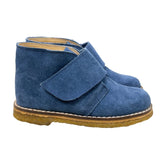Baby Cottons Youth Boy's Blue Suede Chuka Boots Sz 26 - NWOB