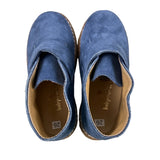 Baby Cottons Youth Boy's Blue Suede Chuka Boots Sz 26 - NWOB