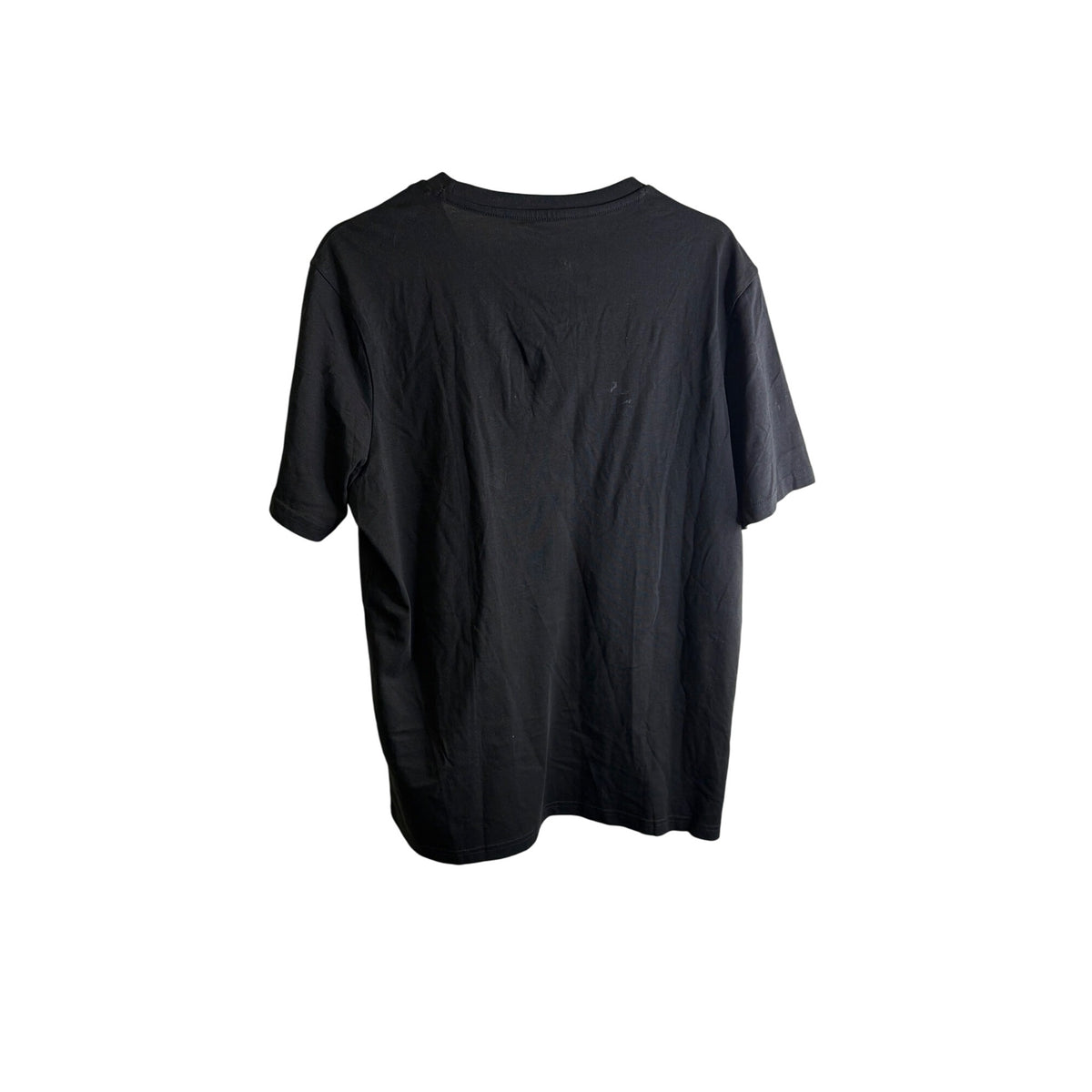 Puma Mens Black/Red Cotton Slope Tee Short Sleeve Casual Graphic T-Shirt Size Large