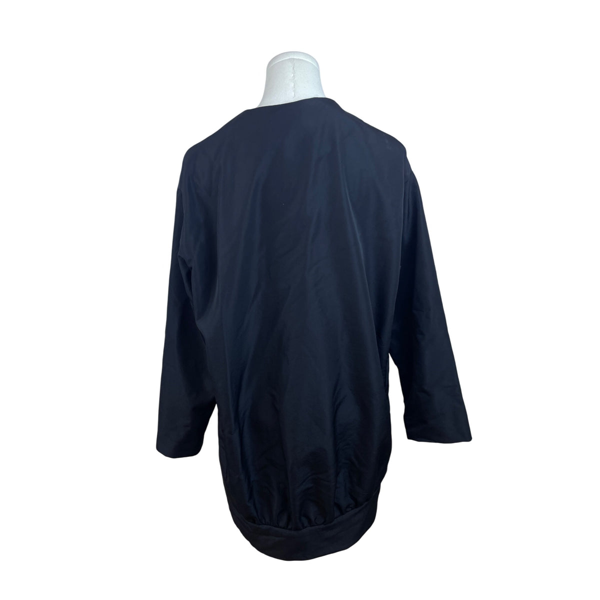 COS Women's Black Long Zip Up Jacket US Modern Design Size 6