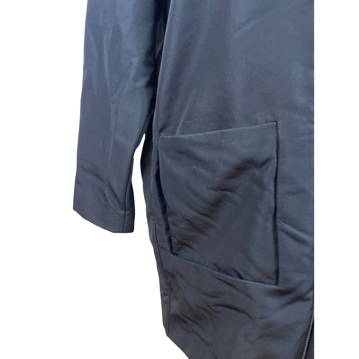 COS Women's Black Long Zip Up Jacket US Modern Design Size 6