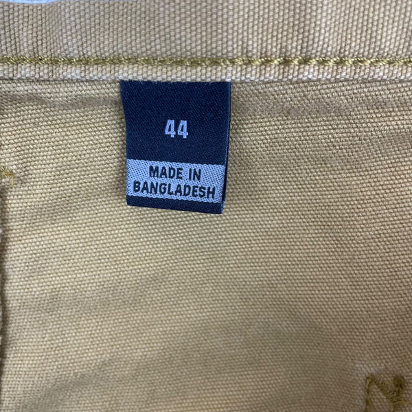 Carhartt Mens Khaki Cotton Canvas Utility Work Shorts Durable Size 44