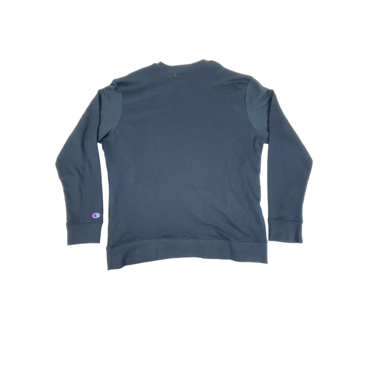 Champion Mens XL Crewneck Sweatshirt Black Cotton Size XL