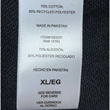 Champion Mens XL Crewneck Sweatshirt Black Cotton Size XL