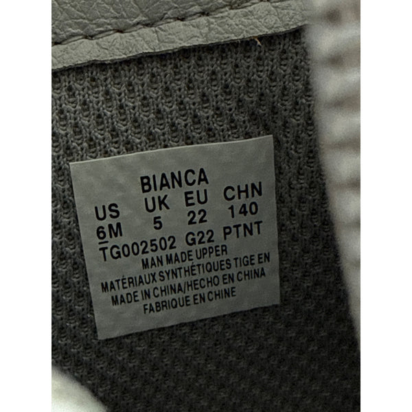 Stride Rite Girls Silver Synthetic Fringe Boots Size 6M Comfortable Slip-On Shoes