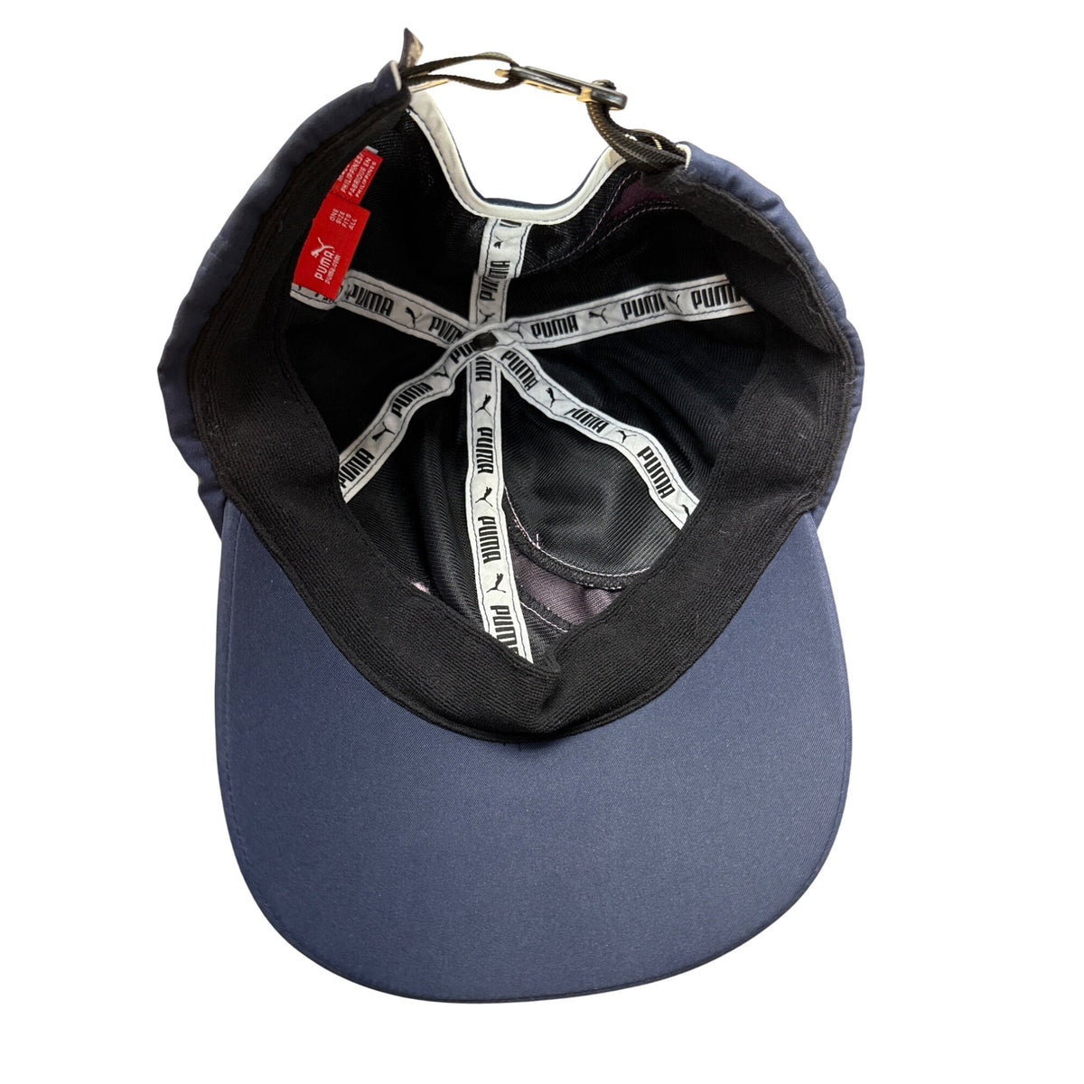 Puma Women's Navy Blue & Pink Athletic Cap with Adjustable Strap - New