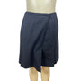Linda Allard Ellen Tracy Women's Black Pleated & Knee-Length Wrap Skirt Sz 6P