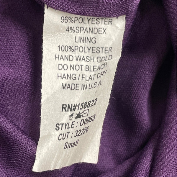 Fashion Nova Women’s Purple Polyester Cutout Bodycon Dress Small