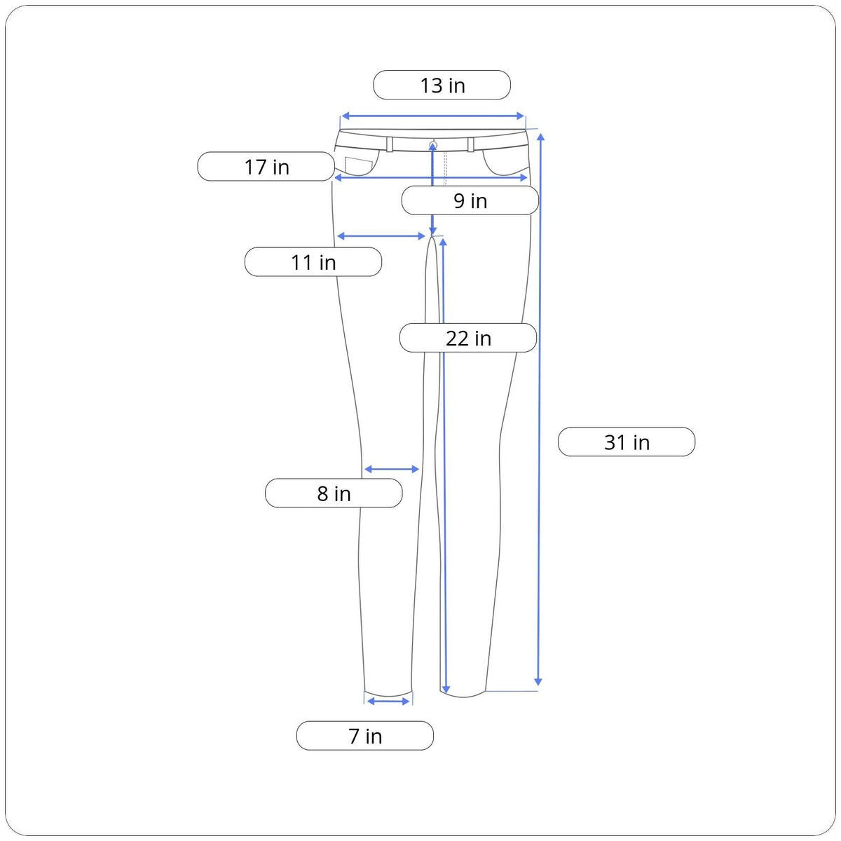 Denizen Levi’s Women's Dark Blue Denim Capri Jeans Stretch Slim Fit Sz 4