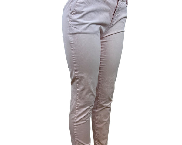 Tommy Hilfiger Women’s Pink Pants Slim Fit Stylish Ankle-Length Size 8