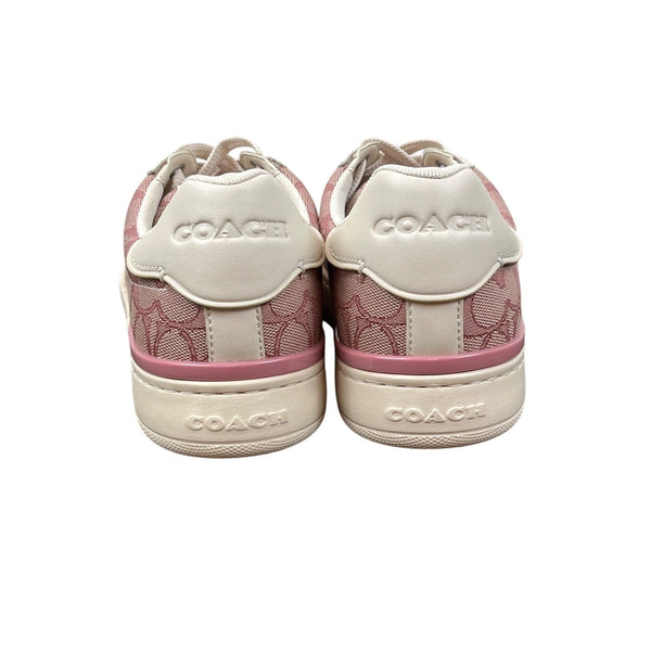Coach Womens Pink Signature Sneakers Size 9B US - NEW