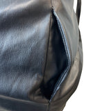 Unbranded Women's Black Faux Leather Style Shorts Sz M