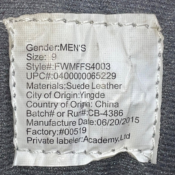 Magellan Men’s Brown Thinsulate 200g Waterproof Insulated Winter Boots Size 9