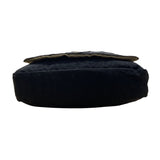 Kipling Black Nylon Adjustable Strap & Front Zipper Pocket Crossbody Bag Sz M