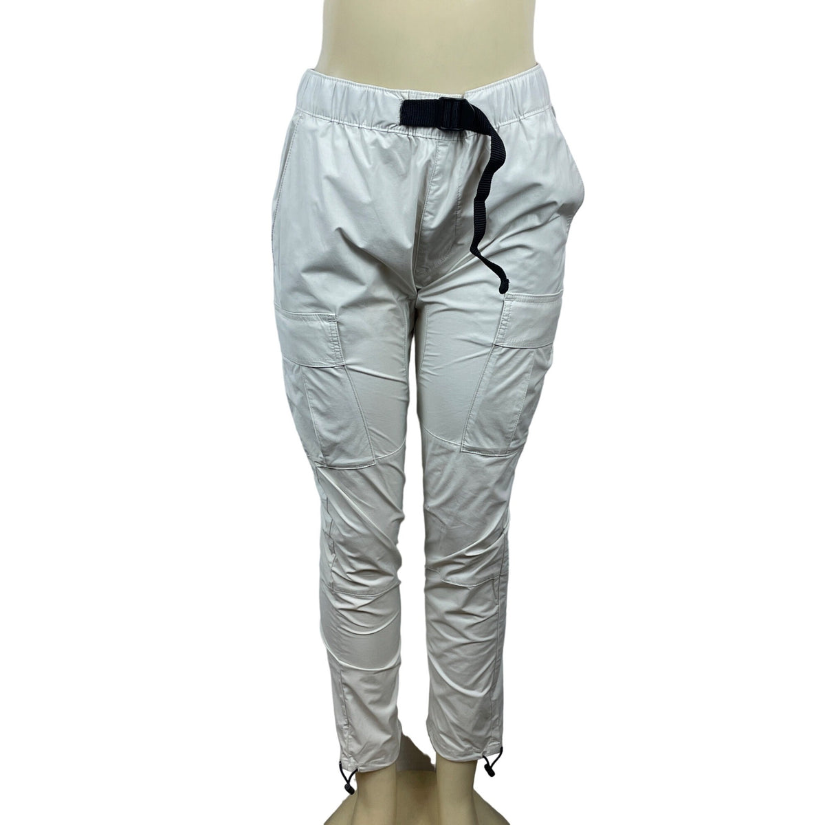 Pacsun Women's White Buckled Cargo Pants Sz M