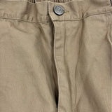 Labeyzon Mens Khaki Cargo Pants With Elastic Waist Sz 36X32 - New