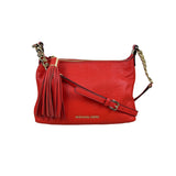 Michael Kors Women's Orange Golden Chain Strap Weston Crossbody Bag Sz M