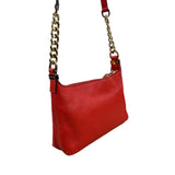 Michael Kors Women's Orange Golden Chain Strap Weston Crossbody Bag Sz M