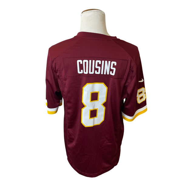 Nike Mens Burgundy Washington Redskins Jersey Kirk Cousins 8  NFL Sz L