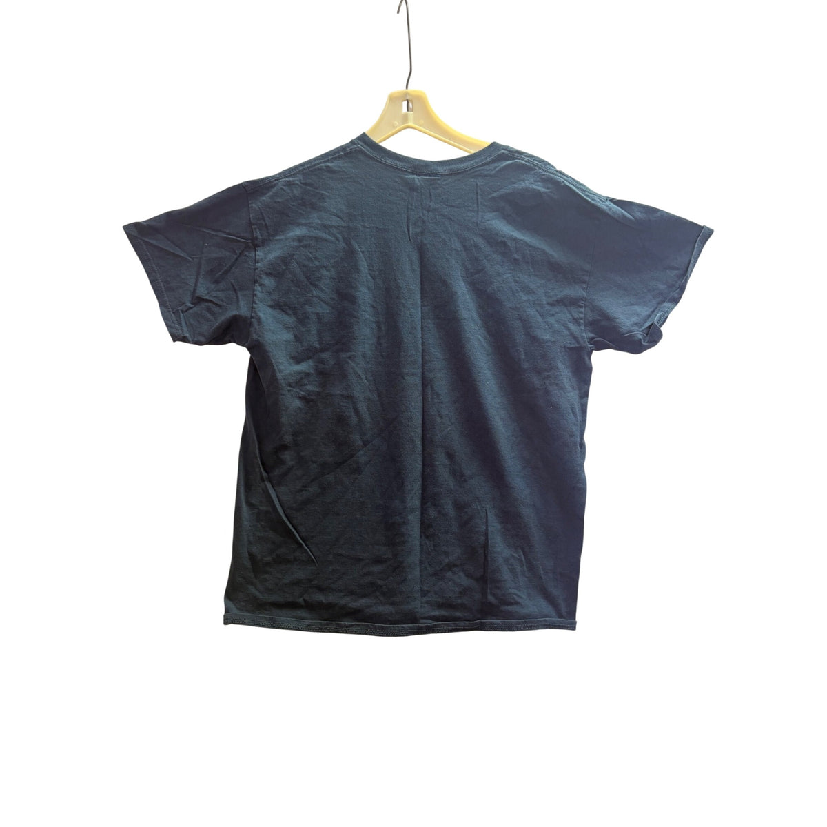 ThinkGeek Mens Navy Blue Binary Graphic Cotton T-Shirt Size L