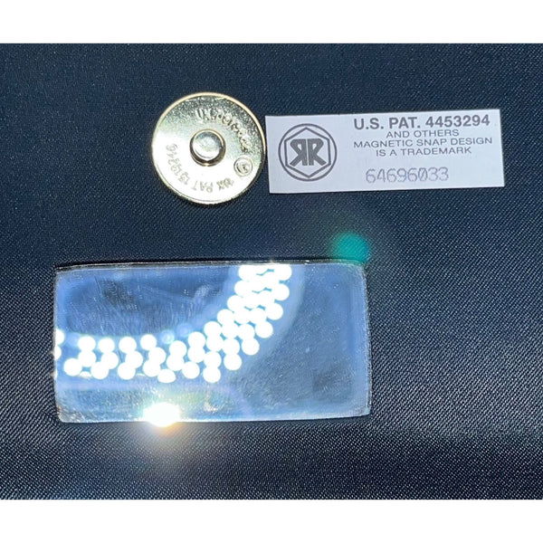 Carla Marchi Women’s Black Velvet Compact Design Evening Crossbody Bag