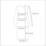 Enza Costa Womens Nude Ribbed Long-Sleeve Turtleneck Midi Dress Size S